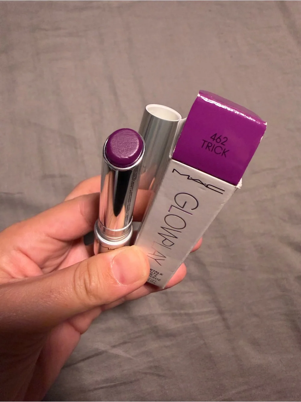 MAC Cosmetics Glowplay Sheer Colour Stick — Trick Vivid Purple
